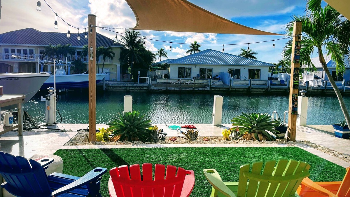 Key Colony Beach House | Stilt House & 30 ft dock. Fun & Casual vacation rental that will feel like home.
