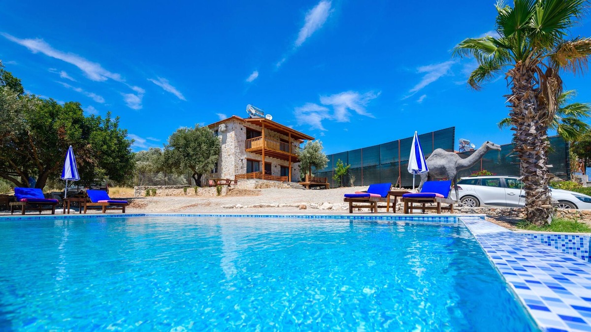 Mentese Villa | Stone Architecture Villa in Seydikemer, Mugla - AWZ 189