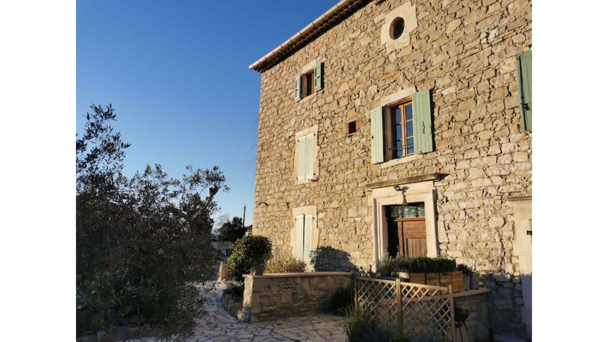 Canaules-et-Argentieres Apartment | Stone Cévennes Bastide with Swimming Pool