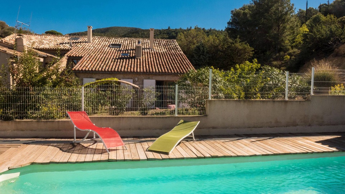 Fraisse-des-Corbieres House | Stone house classified 3* in Corbieres with private covered pool