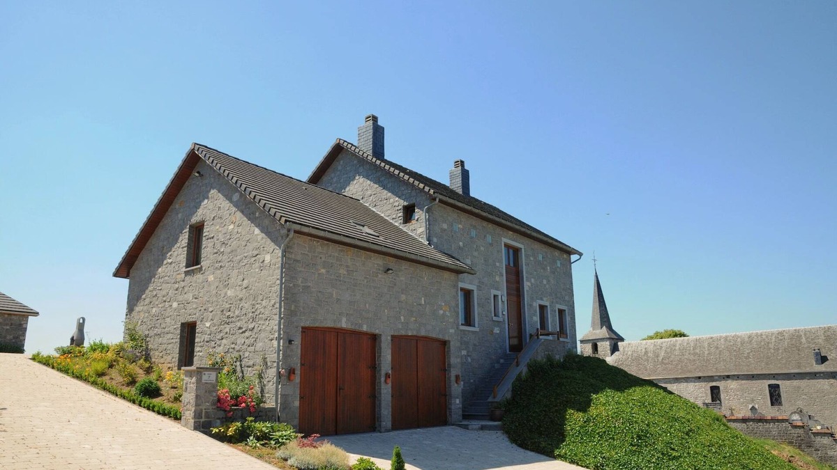 Bohon House | Stone House in Durbuy with Sauna & Garden Views