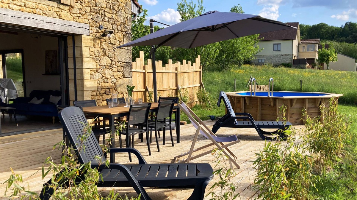Sarlat-la-Caneda Villa | Stone house with swimming pool, in the heart of nature in Sarlat