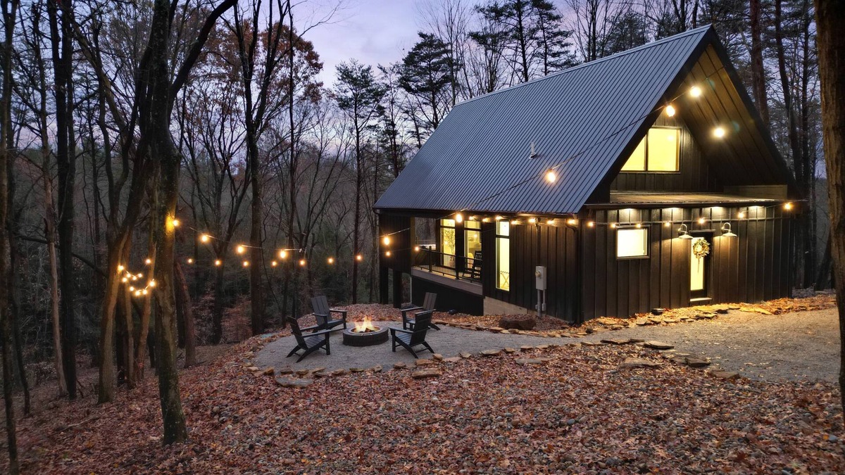 Rockbridge Cabin | Stonehaven | Hocking Hills Modern Cabin
