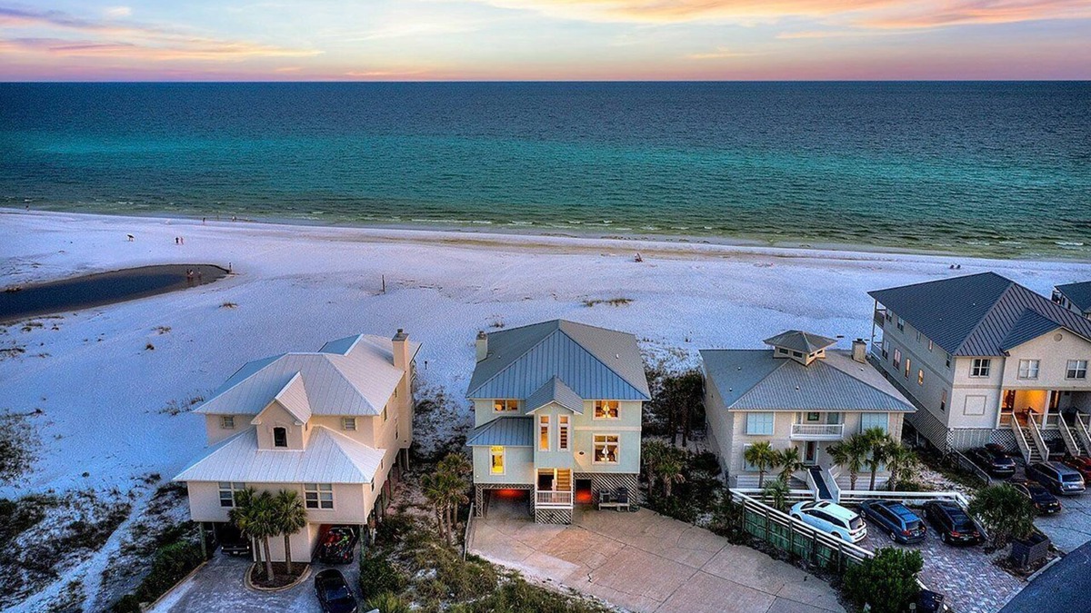 Gulf Trace House | Storks Nest - 30A Beachfront Home with Private Pool & Direct Beach Access