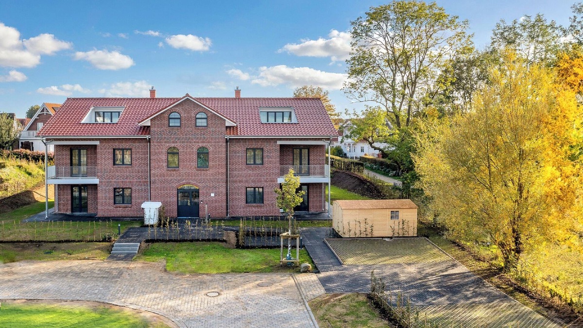 Rosenhagen Apartment | Strandhafer Rosenhagen - modern, maisonette, fitness area, flooded with light
