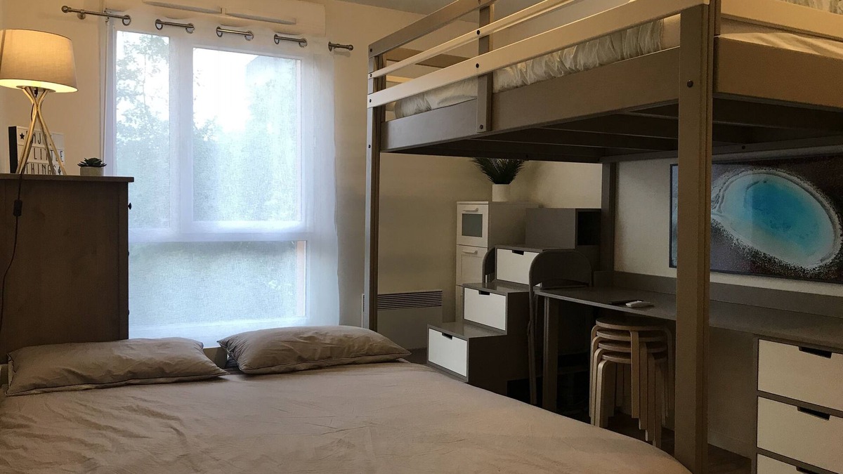 Montevrain Apartment | Studio 22m2 RER Val d'Europe 150m away/Disney-Paris