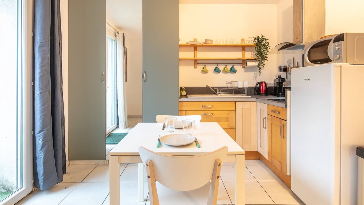 Meylan Apartment | Studio 3 Oisans - Terrasse et parking privé