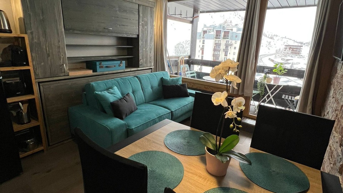 Le Lavachet Apartment | Studio 4/5 personnes vue Montagne, tout confort