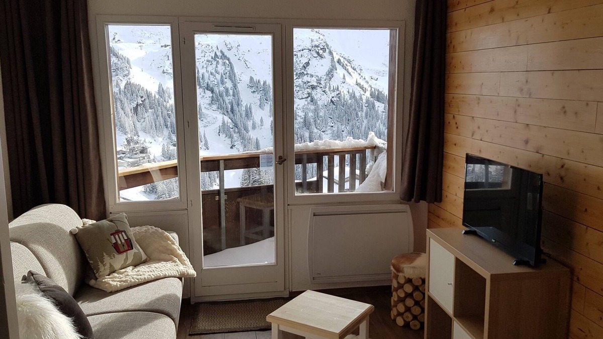Avoriaz Apartment | Studio 4 P amazing vue