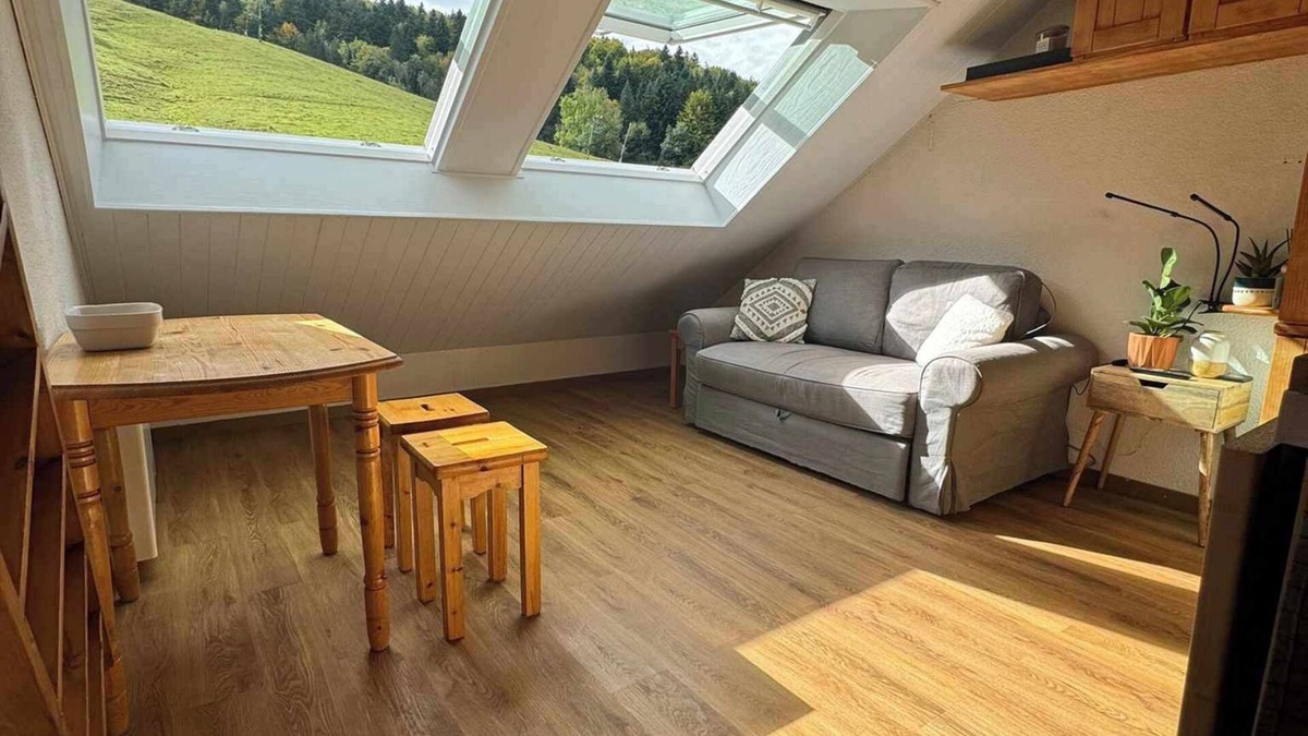 Aillon-le-Jerune Apartment | Studio 4 people facing the slopes Aillon-le-jeune