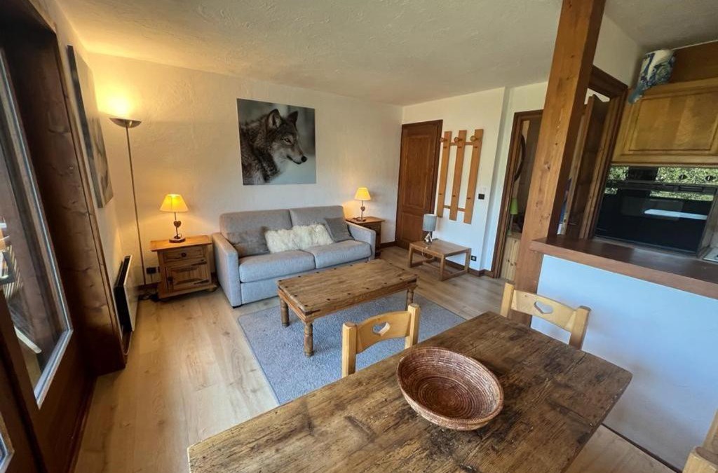 Le Planellet Apartment | Studio 4 pers - Balcon - Proximité pistes et golf - TV - Garage - Animaux OK - Tennis en été - FR-1-453-82