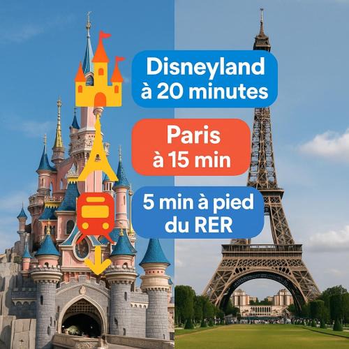 Noisy-le-Grand Apartment | Studio 5 minutes RER A