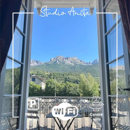 Barcelonnette Apartment | Studio Anita - Centre ville - Parking privé