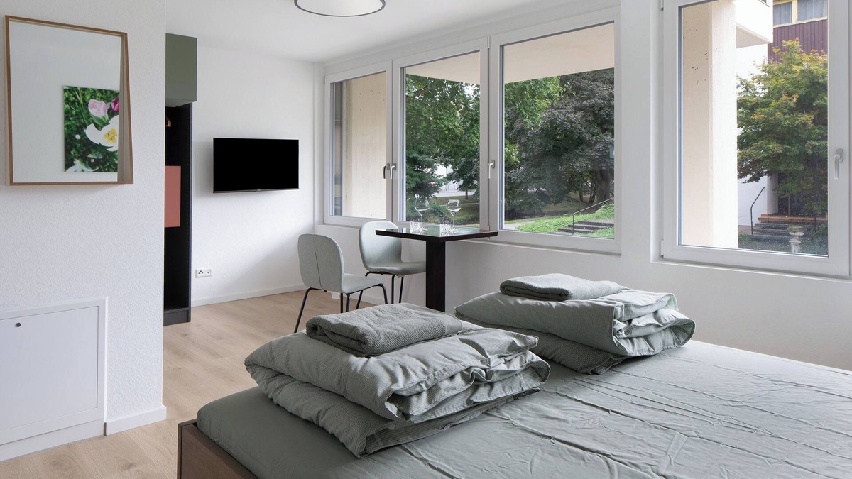 Bad Krozingen Apartment | Studio Apartment 'Biengen' with Wi-Fi