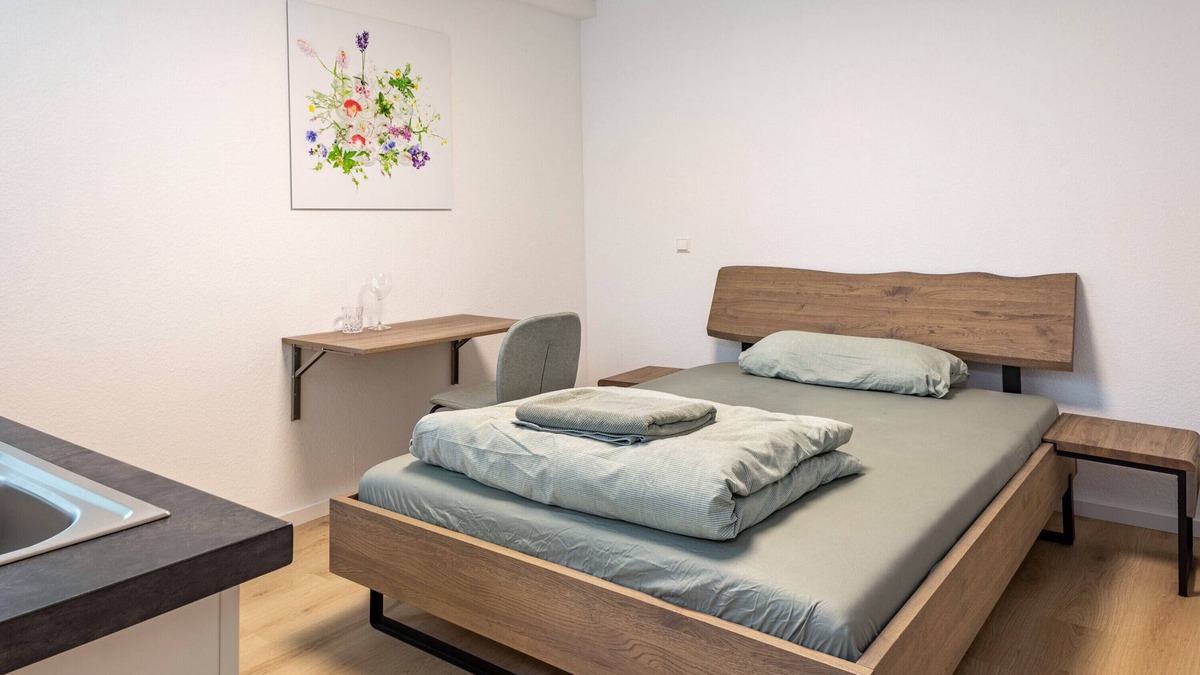 Bad Krozingen Apartment | Studio Apartment 'Schlatt' with Wi-Fi