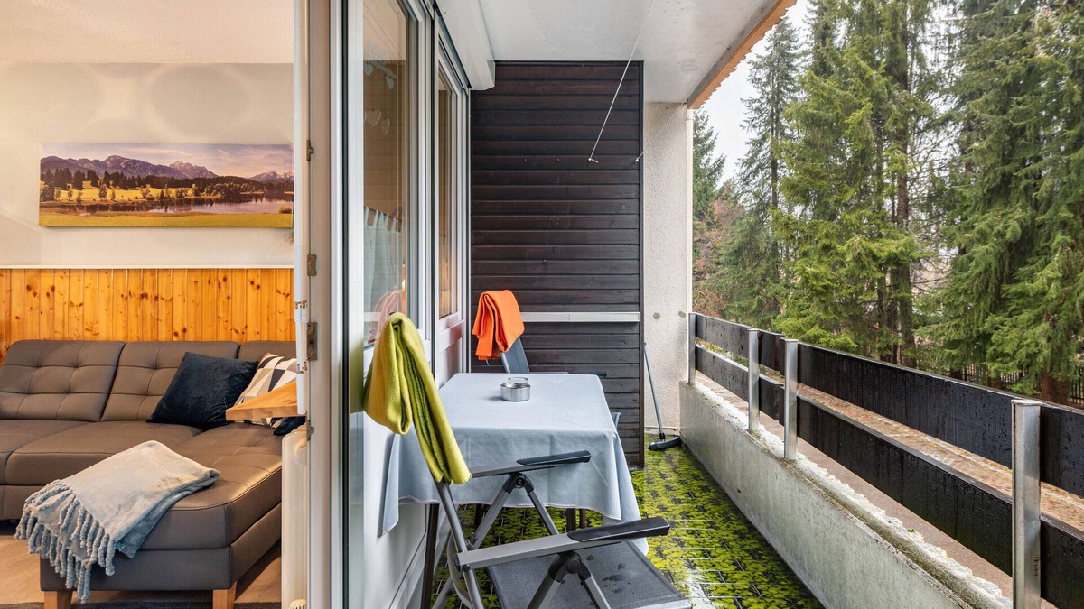 Todtmoos Apartment | Studio Apartment 'Ferienwohnung mit Charme I' with Private Terrace, Balcony and Wi-Fi