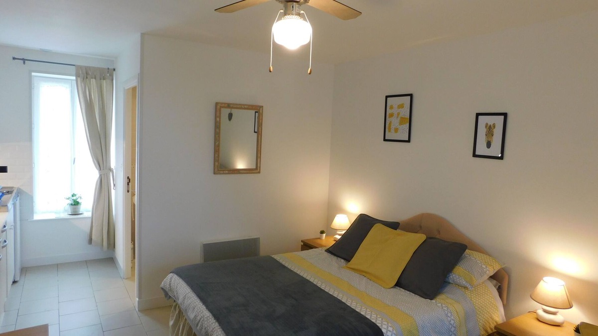 Obterre Apartment | Studio apartment Le Heron2 (with 1 bed) - Situated in the Loire Vally