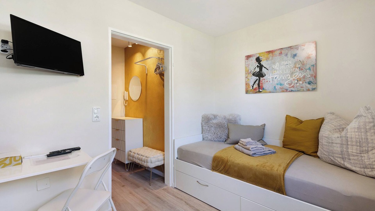 Bayreuth Apartment | Studio Apartment 'Mini Apartment' with Wi-Fi