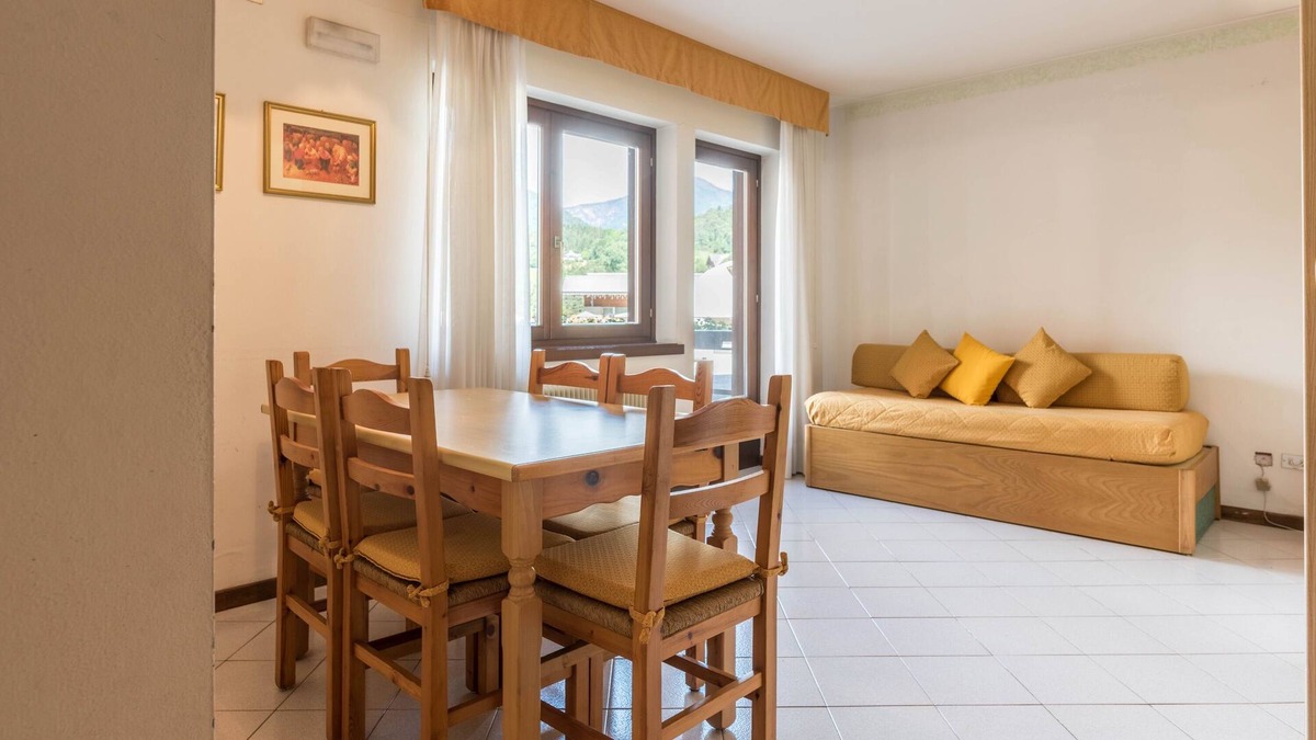 Ponte Arche Apartment | Studio Apartment "Residence Comano Quadrifoglio 1" with Mountain View & Terrace