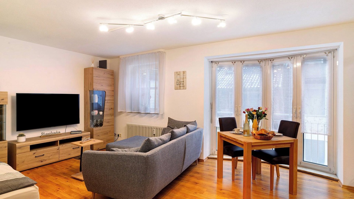 Bad Wildbad Apartment | Studio Apartment 'Schwarzwaldnestle' with Mountain View, Wi-Fi and Air Conditioning