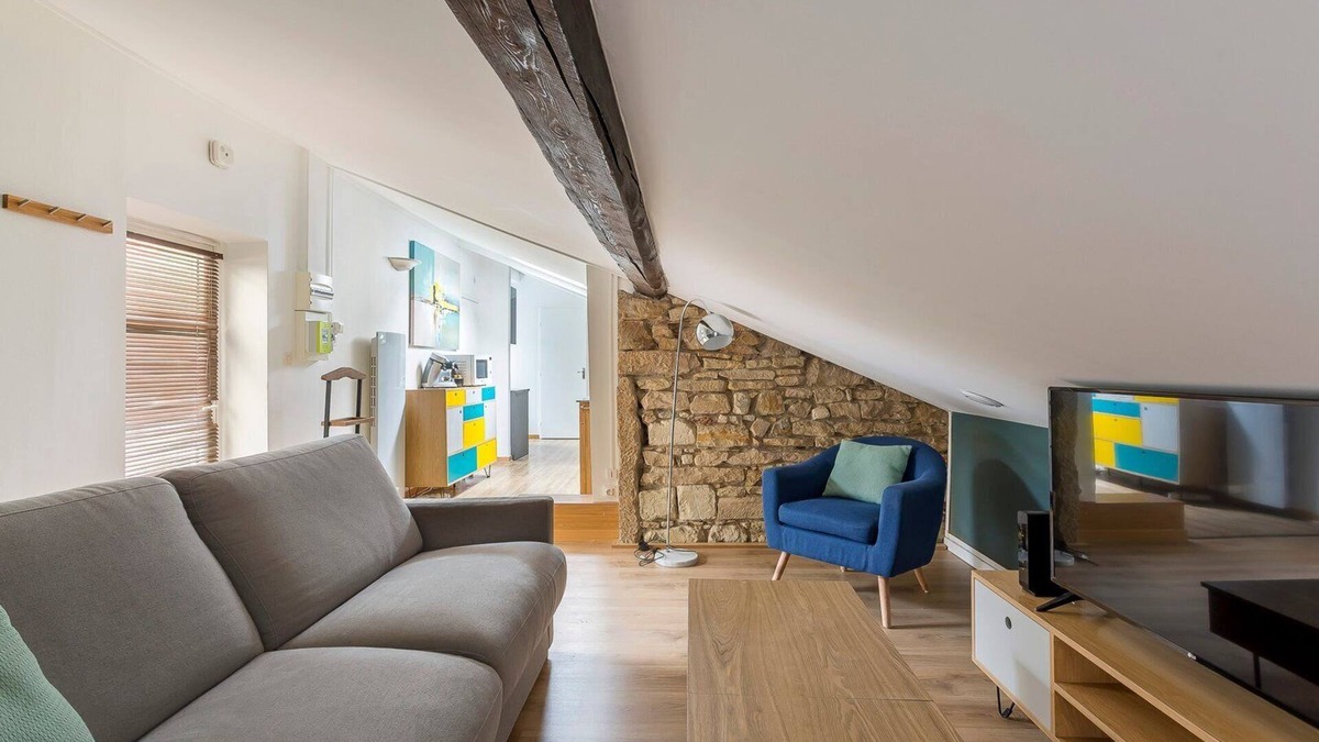 Lyon City Centre Apartment | Studio Augagneur - City center Quais du Rhône - 6p