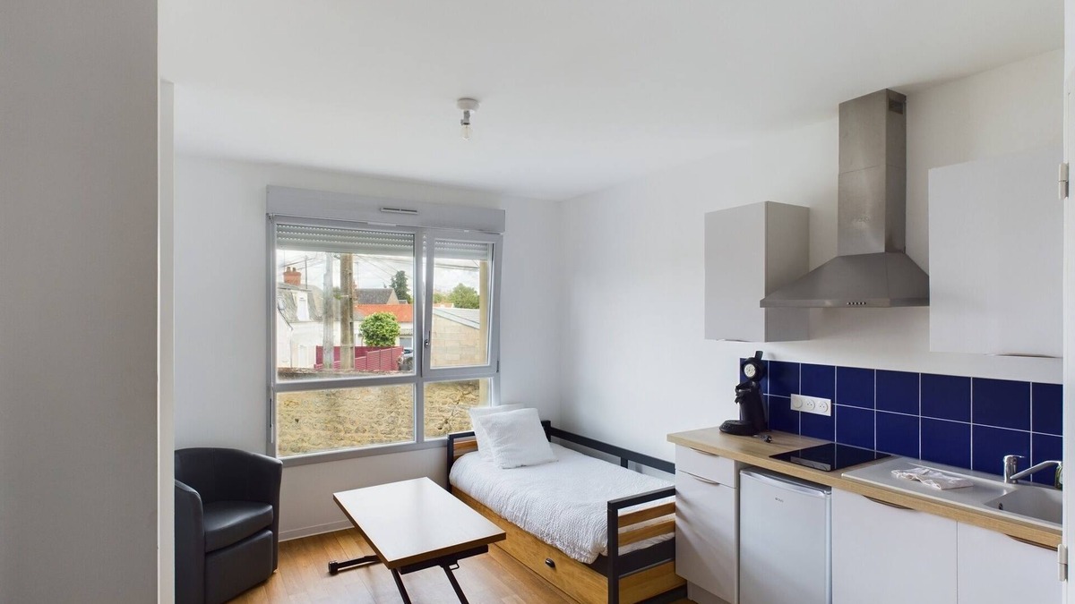 Bourges Apartment | Studio-avec Parking-Ensuite with Shower