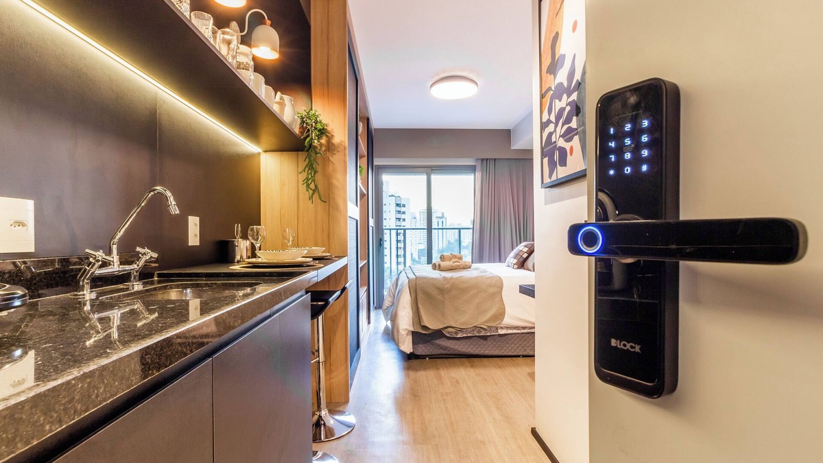 Indianopolis Apartment | Studio in the best spot in Moema Garage, leisure and subway nearby, free WIFI