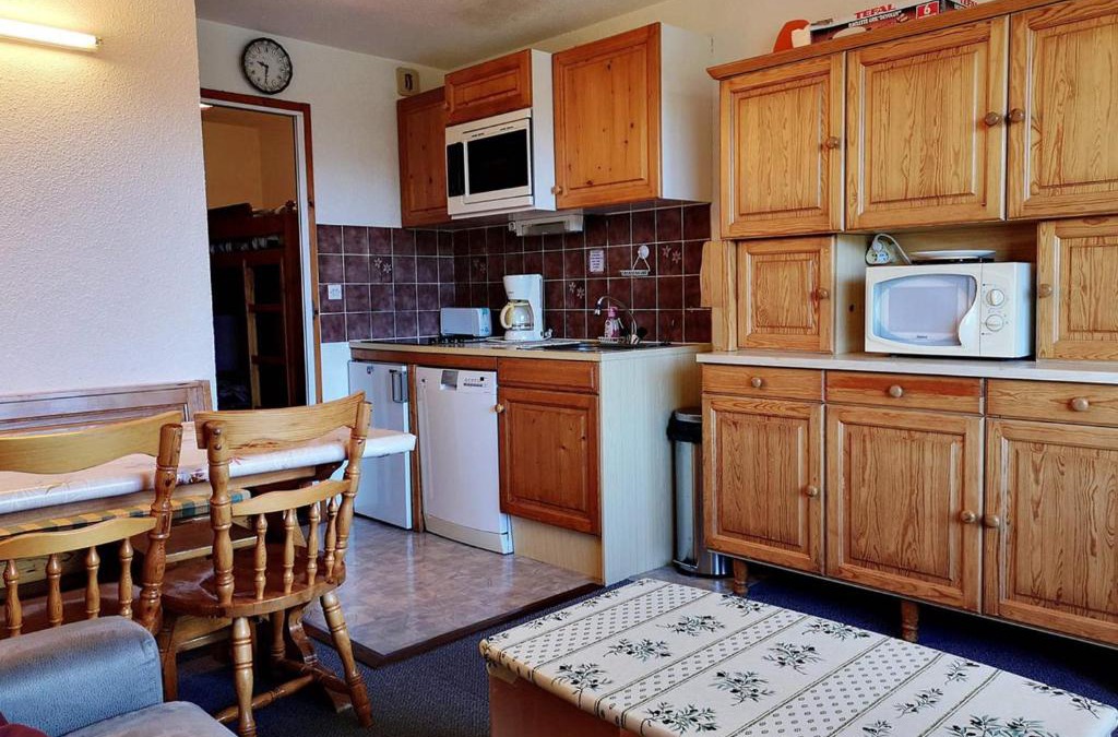 Notre-Dame-de-Bellecombe Apartment | Studio cabine fonctionnel pour 6 pers. au pied des pistes - Parking inclus - FR-1-595-5