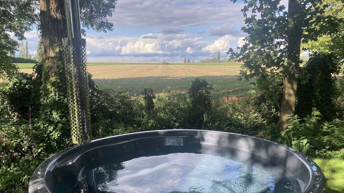 Willems Apartment | Studio Cabane spa et vue sur Champ