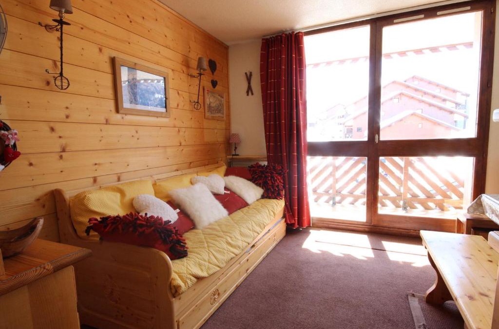 Vallandry Apartment | Studio cabine 4 pers à Vallandry, proche pistes et commerces - FR-1-411-268
