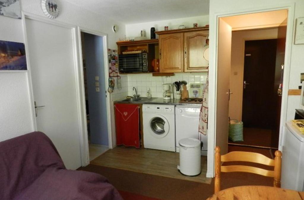 Le Pleynet Apartment | Studio cabine 4 pers. proche pistes, balcon, parking, animaux admis - FR-1-557A-32
