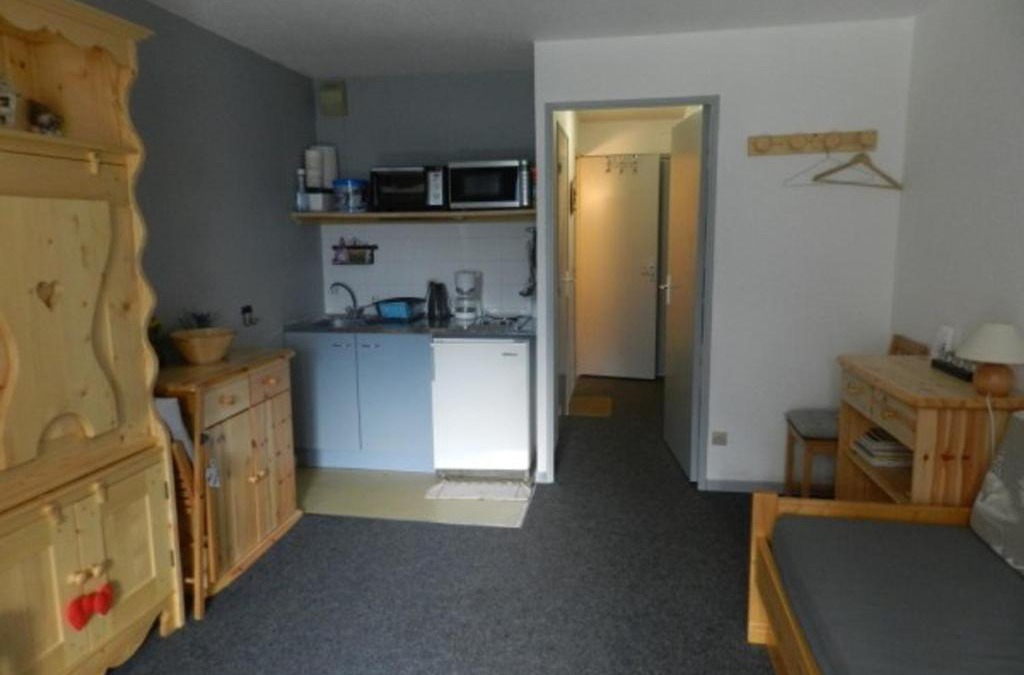 Le Pleynet Apartment | Studio cabine au pied des pistes - FR-1-557A-7
