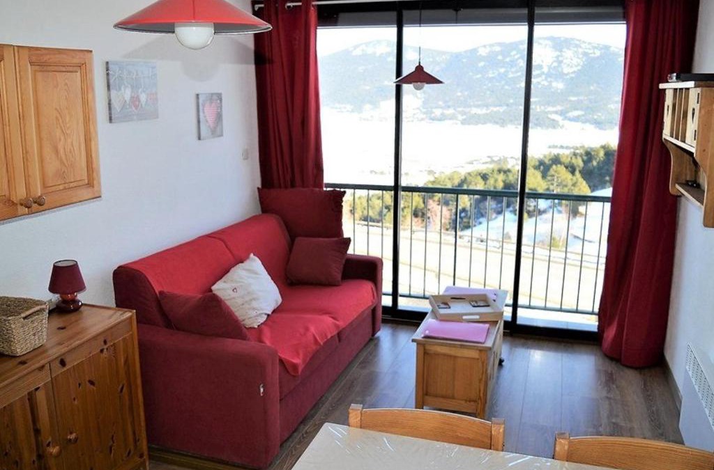 Les Angles Apartment | Studio cabine avec kitchenette équipée et TV - FR-1-593-8