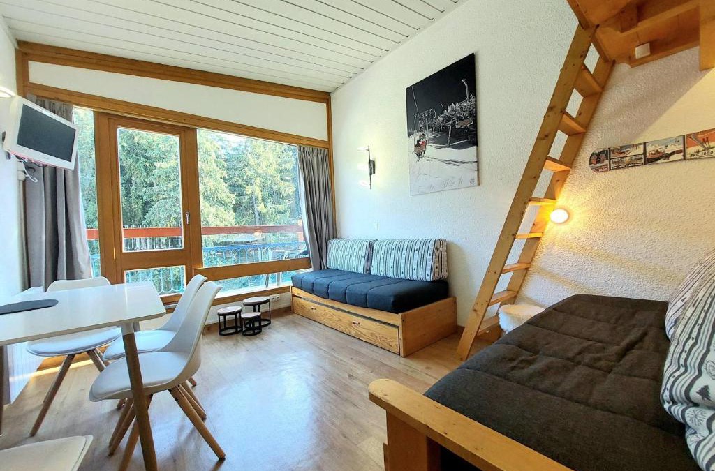 Arc-1800 Apartment | Studio Cabine au Pied des Pistes - Balcon, Wifi Gratuit, Parking Proche - FR-1-346-434