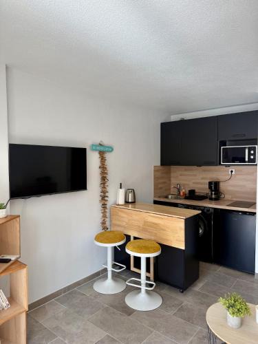 Cavaliere Beach Apartment | Studio Cabine Proche Plage de Cavalière