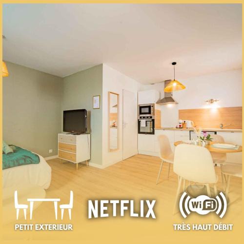 Monnaie Apartment | Studio - Calme - Confort - Proche de Tours