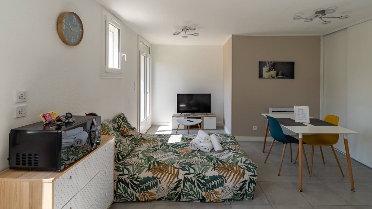 Bollee Apartment | Studio Cosy Dans Résidence Privée