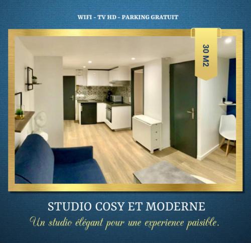 Labruguiere Apartment | Studio Cosy et Moderne