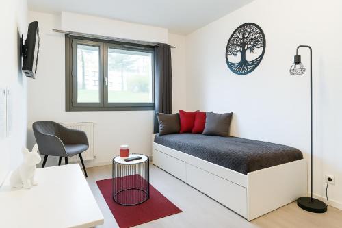 Beaulieu - Maladrerie - Saint-Paul Apartment | Studio Cosy & Parking privé proche Centre CAEN