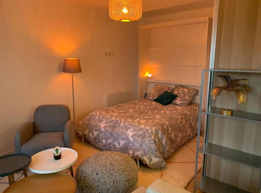 La Baule-Escoublac Apartment | Studio de charme sous les pins au calme
