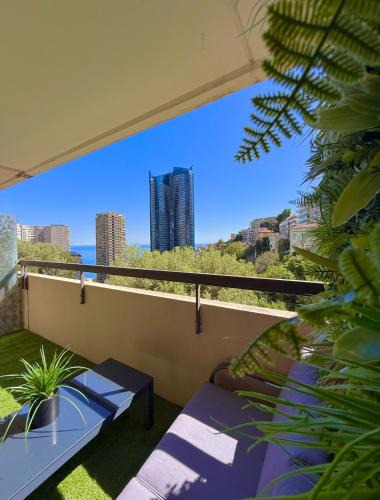 Monaco Apartment | Studio de LUXE Portes de Monaco - Vue MER - Piscine - Wifi