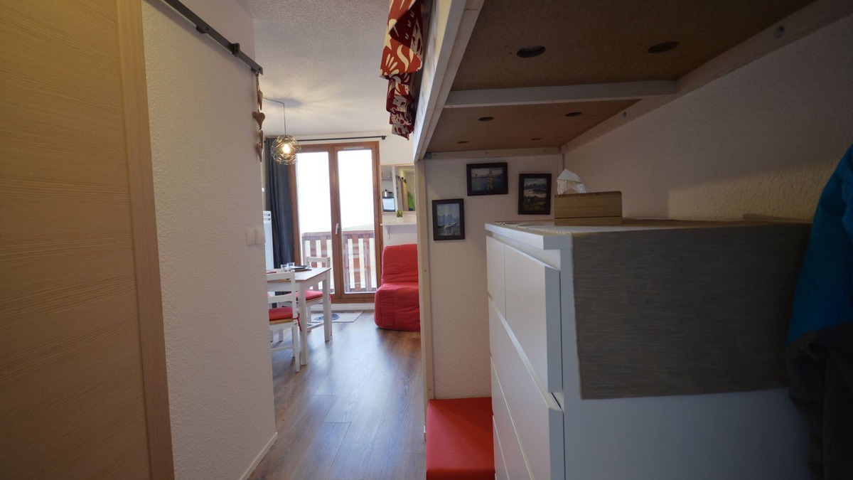 La Toussuire Apartment | Studio for 1, 2 or 3 people, with unobstructed view of the Aiguilles d'Arves mountains