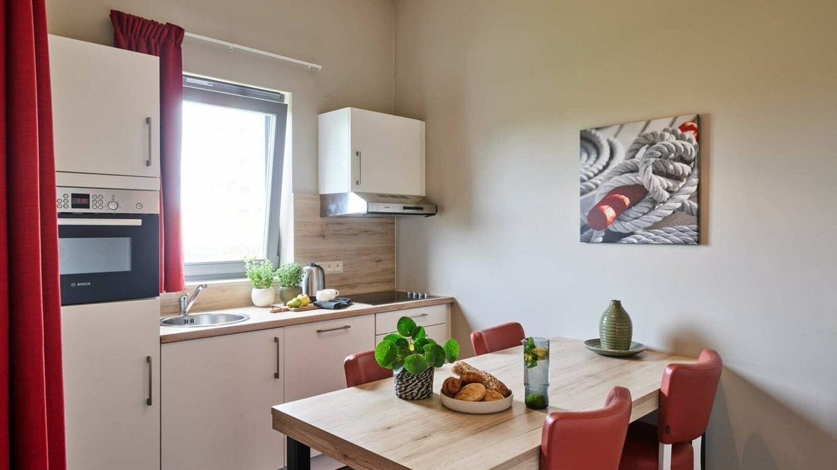 Zeebrugge Apartment | Studio for 2 people with terrace