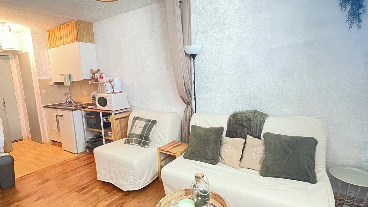Allos Apartment | Studio Foux D'allos 3/5 Personnes Proche du Centre et des Pistes