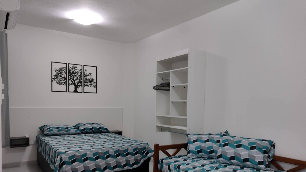 Ponta da Praia Apartment | Studio/kitnet with exit to Santos beach