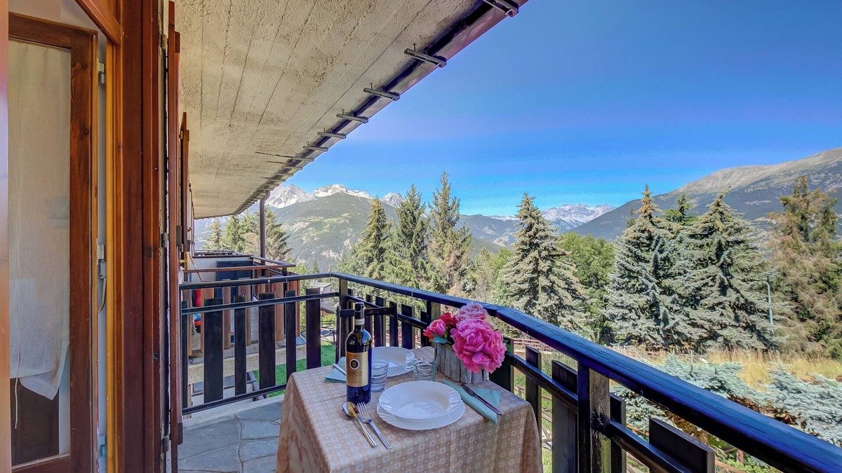 Sauze d'Oulx Apartment | Studio La Borracina Mountain View, Sauze d'Oulx, Italy