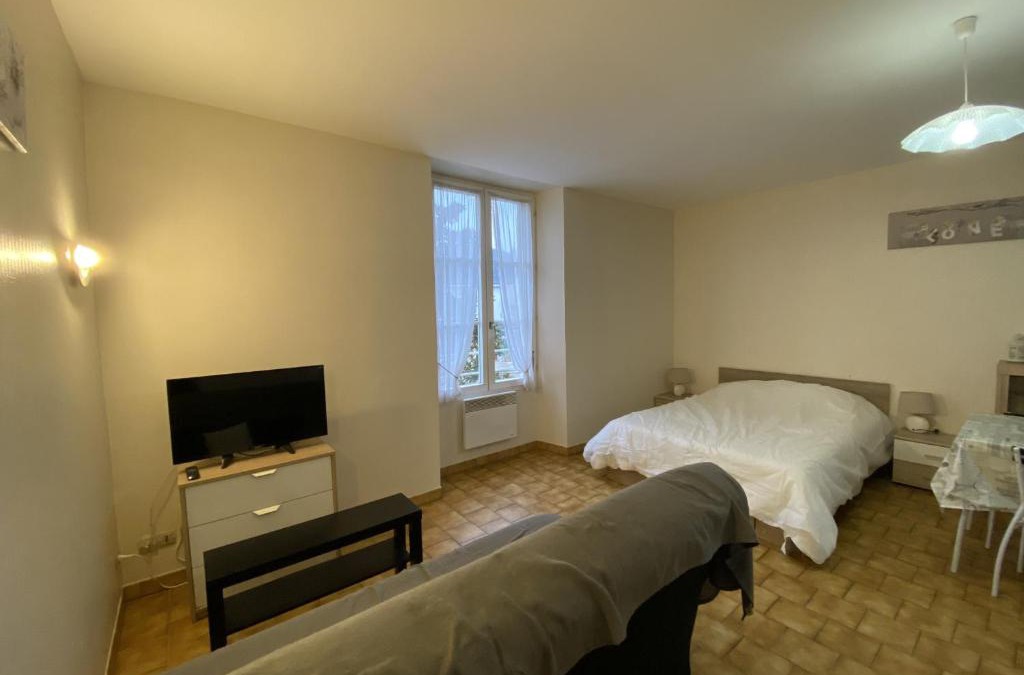La Roche-Posay Apartment | Studio lumineux au centre de La Roche-Posay avec Wi-Fi, proche des Thermes - FR-1-541-59