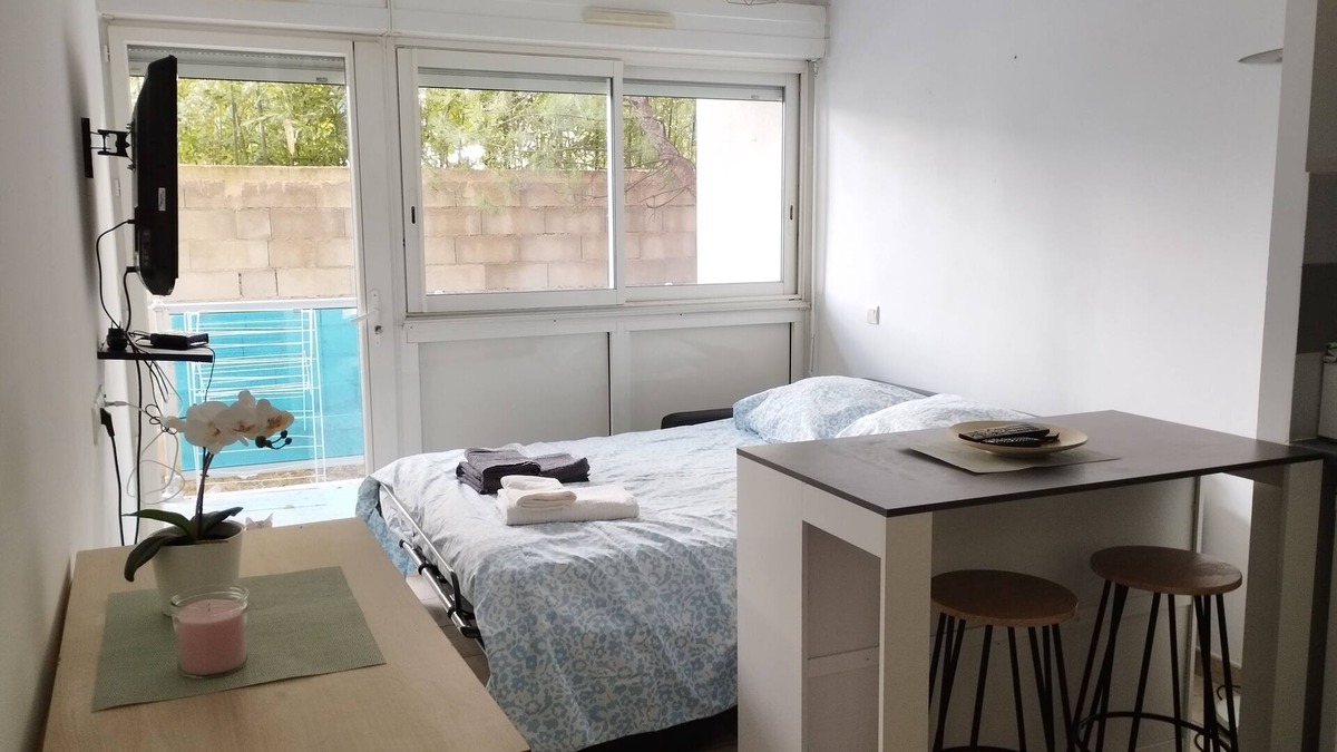 Aiguerelles Apartment | Studio near Montpellier/Plage