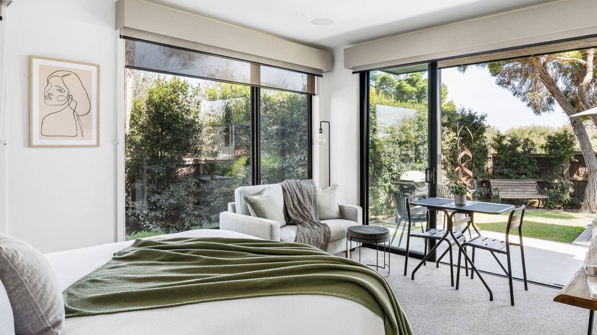 Mount Martha Apartment | Studio One | Single Level Luxe Retreat Opp Beach