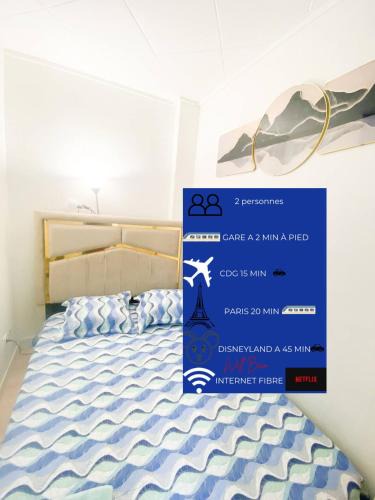 Arnouville Apartment | Studio près de Paris Aeroport CDG 2 minutes de la gare